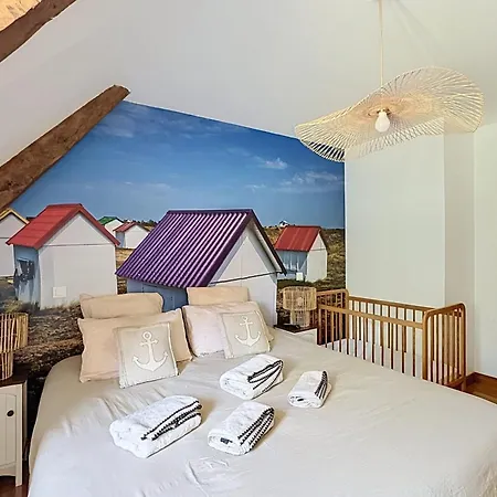 וילה Maisons De Familles Beautiful Beachfront With A Pool