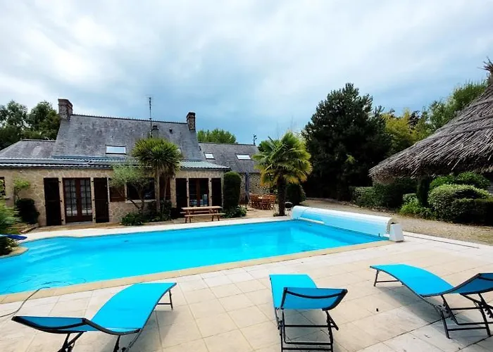 La Maison De Gouville, Avec Piscine Et Spa, Proche Tatil Evi